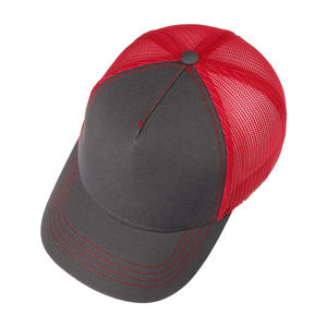 Gorra de camionero de malla de 5 paneles con logotipo de diseño personalizado de alta calidad para hombres, ropa informal de estilo clásico para exteriores disponible al por mayor - Product Image 4