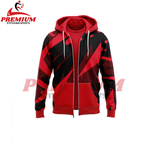 Sports wear hoodie <b>zipper</b> <b>jacket</b> - Product Image 5