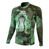 Haut de combinaison Camouflage Spearfishing Rash Guard