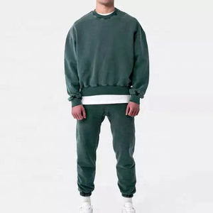 ชุดเสื้อสเวตเตอร์และเสื้อสเวตเตอร์2024ชายเสื้อสเวตเตอร์แนวสตรีททรงโอเวอร์ไซส์ชุดวิ่งแนวสตรีทฮิปฮอปชุดกีฬาสำหรับผู้ชาย - Product Image 4