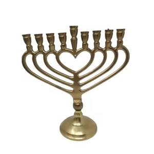 Candelabro de 9 brazos de Metal con acabado dorado de alta calidad, centro de mesa decorativo de lujo para boda, evento, fiesta, decoración del hogar - Product Image 3