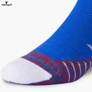 ถุงเท้าคุณภาพสูงสำหรับลูกเรือ ดีไซน์ใหม่ เทคโนโลยีแจ็คการ์ด ผสมสแปนเด็กซ์/โพลีเอสเตอร์ กันลื่น เหมาะสำหรับเล่นกีฬา วิ่ง ใส่ลำลอง ระบายอากาศได้ดี - Product Image 6