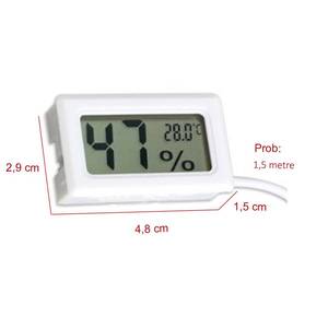 AEK-Tech TPM-30 เครื่องวัดอุณหภูมิแบบดิจิตอลสีขาว - Product Image 5