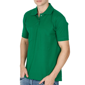 Vente en gros Polo uni pour homme, T-shirt vierge coupe sèche avec logo personnalisé pour polo moderne de style golf et sport pour homme - Product Image 6