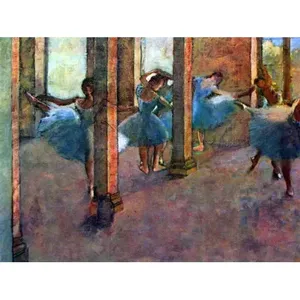 Dancers in the Foyer Accent Tile Mural 8x6 Wall Backsplash para cocina o baño - Product Image 1