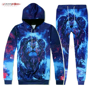 Survêtement à manches longues pour hommes avec conception de sublimation et pantalon assorti pour un survêtement de sublimation léger pour hommes de style performant - Product Image 1