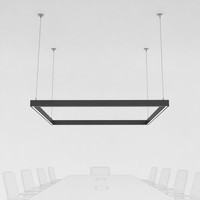 Luminaire suspendu linéaire LED pour salle de formation, 1800 mm, luminaire suspendu LED pour bureau, cadre en aluminium