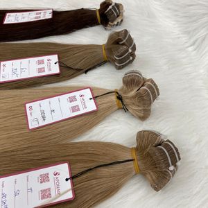 ผมต่อแบบคลิปหนีบผมเรมี่แบบจีนวาดคู่จากเวียดนาม100% ผมมนุษย์แท้คลื่นธรรมชาติ - Product Image 3