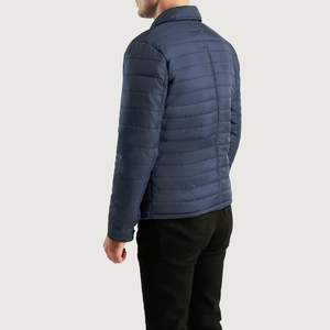 Bo Quilt Windbreaker <b>Jacket</b> Casual Korean Street Style Water Proof Coated Zippered <b>Half</b> Closure Hooded New Pattern XS XL 5XL - Product Image 4