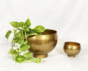 Bol de fleur de dessus de table de couleur noire d'acier inoxydable de salon à vendre des prix de gros - Product Image 6