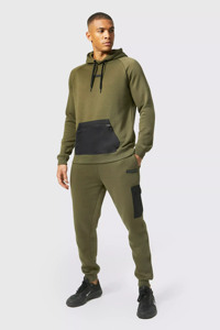 Survêtements de haute qualité pour hommes, conception personnalisée, couleur unie, prix de gros, costumes imprimés respirants grande taille. - Product Image 4