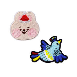 Écusson de broderie personnalisé Écussons de logo de conception personnalisée en gros prix d'usine Écussons de broderie à repasser - Product Image 6