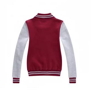 Veste universitaire décontractée pour hommes col de baseball chic vestes de bloc de couleur pour l'école CollegeBaseballjacket pour hommes livraison DDP - Product Image 2