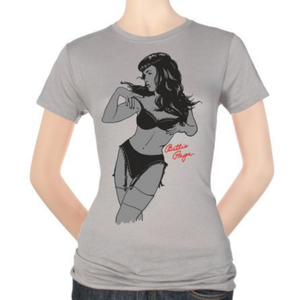 Camiseta informal de gran tamaño para mujer, cómoda, transpirable, de malla, de encaje, ecológica, de Spandex, holgada, ropa de calle transparente - Product Image 5