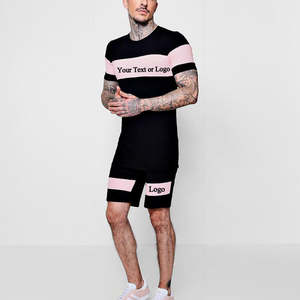 Conjuntos cortos para hombre Conjuntos de 2 piezas Polo Camisa Moda Verano Chándales Conjunto informal Conjunto de manga corta y pantalones cortos para hombres - Product Image 1