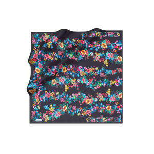 Pañuelo Cuadrado de Seda Twill con Estampado Digital de Diseño de Lujo 90x90 - Product Image 1