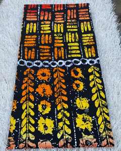 Tissu africain en coton imprimé à la cire par Siyara Leone pagne personnalisé de haute qualité à motifs vibrants idéal pour un usage traditionnel - Product Image 3