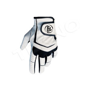 Left and Right Hand Sheep Leather & Pu <b>Golf</b> <b>Gloves</b> for Adults Breathable First Skin Fit for Sports - Product Image 6