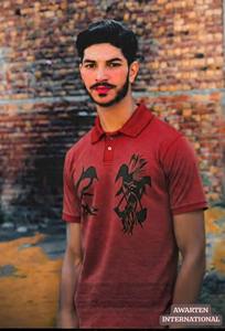 Polo à manches courtes sans couture avec logo personnalisé pour hommes, à séchage rapide, sport, impression par sublimation, coupe sèche - Product Image 3