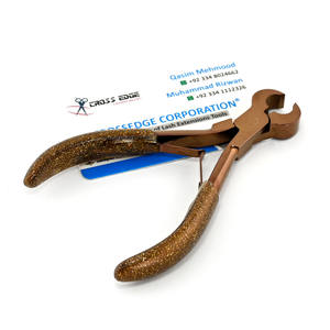 Séparateur de liaison de kératine de couleur dorée Extension de cheveux Outil efficace pour les extensions 12cm Pour réduire la friction dans les liaisons d'extension - Product Image 4