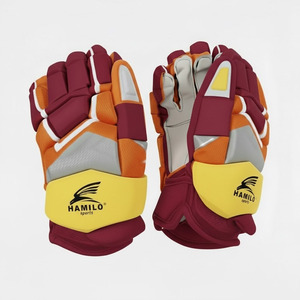 Gants de hockey sur glace à doigts entiers, best-seller, pour l'entraînement, design professionnel, nouveau modèle, équipement de lacrosse pour jeunes, gants de hockey sur glace de terrain - Product Image 4