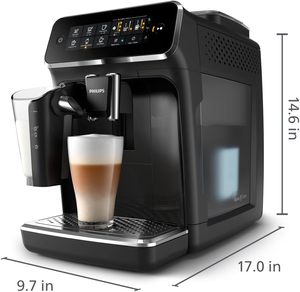 Mesin Espresso <span class=keywords><strong>5</strong></span> jenis kopi, rumah tangga intuitif untuk seri 3200 sepenuhnya otomatis dapat diprogram - Product Image 3