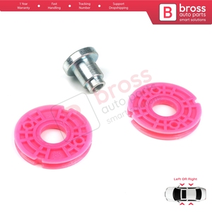 BWR1059 Reparación de regulador de ventana Cable de esquina doble rodillo polea rueda Clips Pin para 5 Series E39 1996-2004 4/5 puerta - Product Image 3