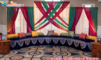 Coussins de décoration uniques et élégants, brodés à la main, avec des motifs Zari Mehandi, couleur et taille personnalisées, luxe professionnel pour les mariages