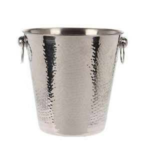 Cubo de Hielo de Doble Pared de Acero Inoxidable y Aluminio con Acabado Dorado de Lujo para Uso en Hoteles, Fiestas, Restaurantes y Bares - Product Image 4