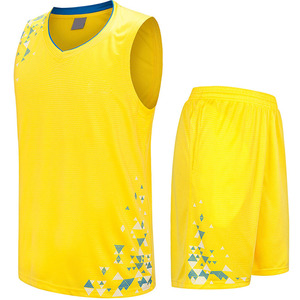 Ensemble d'uniformes de basketball personnalisables et respirants à manches courtes pour hommes, dernier design, avec impression numérique OEM pour tenues d'équipe - Product Image 1