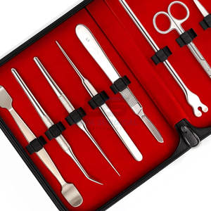 Kit de dissection manuelle avancé pour étudiants en médecine et instruments chirurgicaux vétérinaires en acier inoxydable - Product Image 6