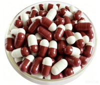 Capsules de gélatine 00B miniatures personnalisées, vente en gros d'usine, capsules vides multicolores végétales HPMC Halal