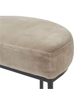 เก้าอี้สตูล2025ใหม่ขายดีเก้าอี้รับประทานอาหารบ้านห้องนั่งเล่นในร่มที่ทันสมัยเฟอร์นิเจอร์โลหะสีทองเก้าอี้ออตโตมันกำมะหยี่ - Product Image 3