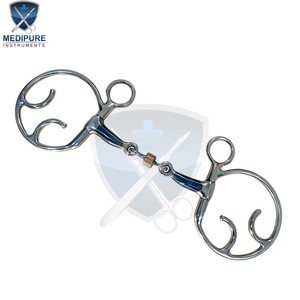 Bocado de Equitación Completo de Acero Inoxidable con Barras Largas y Bozal Equilibrado para un Manejo Preciso, Herramienta de Entrenamiento para Caballos - Product Image 6