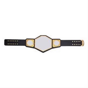 Ceintures de lutte personnalisées de haute qualité, ceinture de championnat de lutte universelle poids lourd, ceinture de boxe, sangles en cuir, métal zinc - Product Image 6