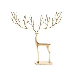 Metal Reindeer Ornament Perfect For Enhancing Holiday <b>Spirit</b> Festive christmas decor And Elegant Interior Design - Product Image 4