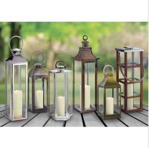 New Arrival Low Ramadan Hurricane <b>Tapered</b> Wooden Glass Christmas Lantern Stylish Handmade <b>Candle</b> Stand Jars for Home Decoration - Product Image 6