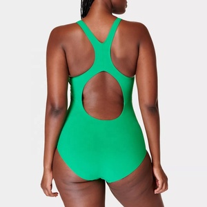 Venta al por mayor personalizado de tallas grandes de las mujeres Fitness gimnasio entrenamiento monos de una sola pieza cremallera tanque con estampado de cuadros - Product Image 4