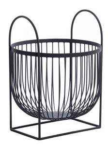 Nouveauté Panier à linge en fer robuste avec roulettes pour une mobilité pratique dans les salles de lavage et les chambres - Product Image 3