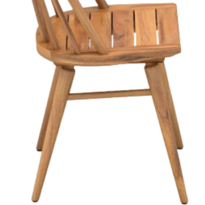 Silla de jardín informal de madera maciza minimalista de estilo moderno de lujo para muebles para el hogar y muebles de decoración de jardín - Product Image 6