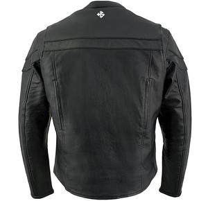 Veste en cuir pour homme de haute qualité, personnalisée, élégante, pour motard, veste en cuir d'hiver pour homme - Product Image 6