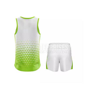 Uniforme de Atletismo Personalizable de Alta Calidad, 100% Poliéster, Secado Rápido, Transpirable, Nuevo Diseño, Unisex para Adultos - Product Image 2