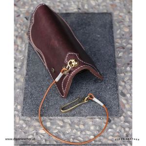 Exclusive Handmade Leather Biker Wallet Luxury Long Design with Chain, Secure <b>Snap</b> Closure, and Elegant From Indonesian Craft - Product Image 4