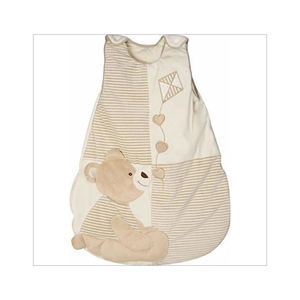 Sac de couchage pour bébé 100% coton biologique avec logo personnalisé 100%, étiquette et emballage, sac de couchage avec logo privé - Product Image 2