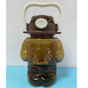 ขวดน้ำดื่มสำหรับเด็กแนว Tritan ใช้ซ้ำได้ทำจากพลาสติกใสที่ผ่านการรับรองมาตรฐาน ISO 9001สำหรับใส่ไปยิมเล่นกีฬาในโรงเรียน - Product Image 3