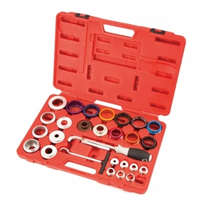 Kit de 27 pièces pour l'extraction et l'installation de joints de vilebrequin et d'arbre à cames, en métal et plastique, pour moteur diesel - Product Image 1