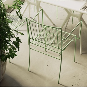 Chaise en fil métallique plaqué or de la meilleure qualité pour le mariage et la location d'une chaise en métal sièges souples avec un cadre en métal robuste - Product Image 6