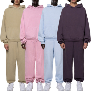 Survêtements de haute qualité pour femmes et hommes, ensemble de survêtement à manches longues en 2 pièces, tenue de sport, jogging pour hommes, survêtement en gros - Product Image 4