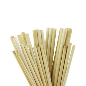 Pailles en herbe 100 % naturelles, écologiques et réutilisables du Vietnam, sans produits chimiques, emballées individuellement, accessoires de bar - Product Image 2