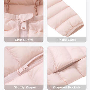 Unisex Custom Printed Satin <b>Puffer</b> <b>Jacket</b> with Shearling High Neck Stand Collar Winter Quilted OEM Service for Men and <b>Women</b> - Product Image 5